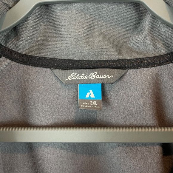 Eddie Bauer Outpace Storm HZ Mock 1/2-Zip Dark Smoke First Ascent XXL 2XL - Picture 4 of 9